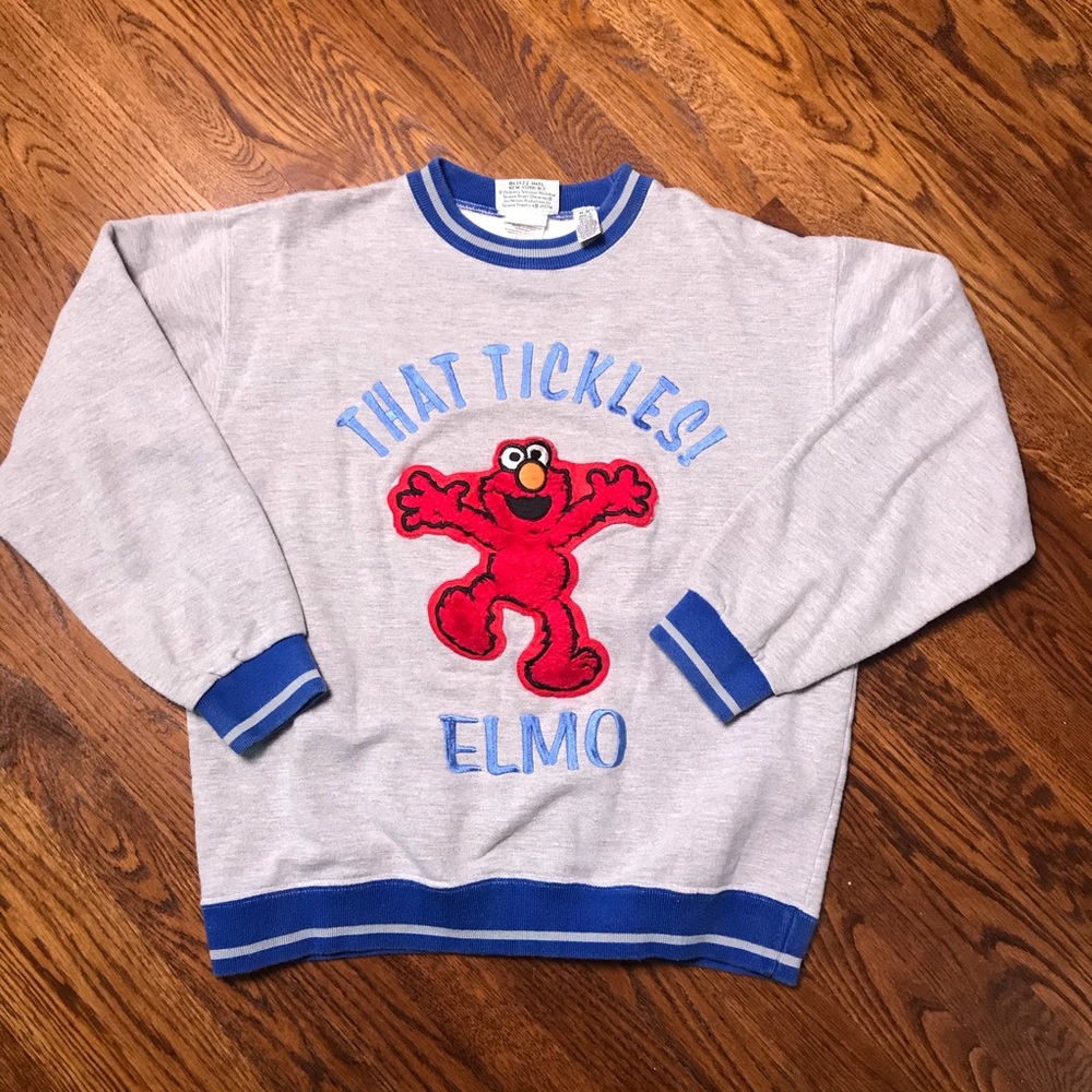 Vintage Elmo That Tickles Vtg crewneck sweatshirt